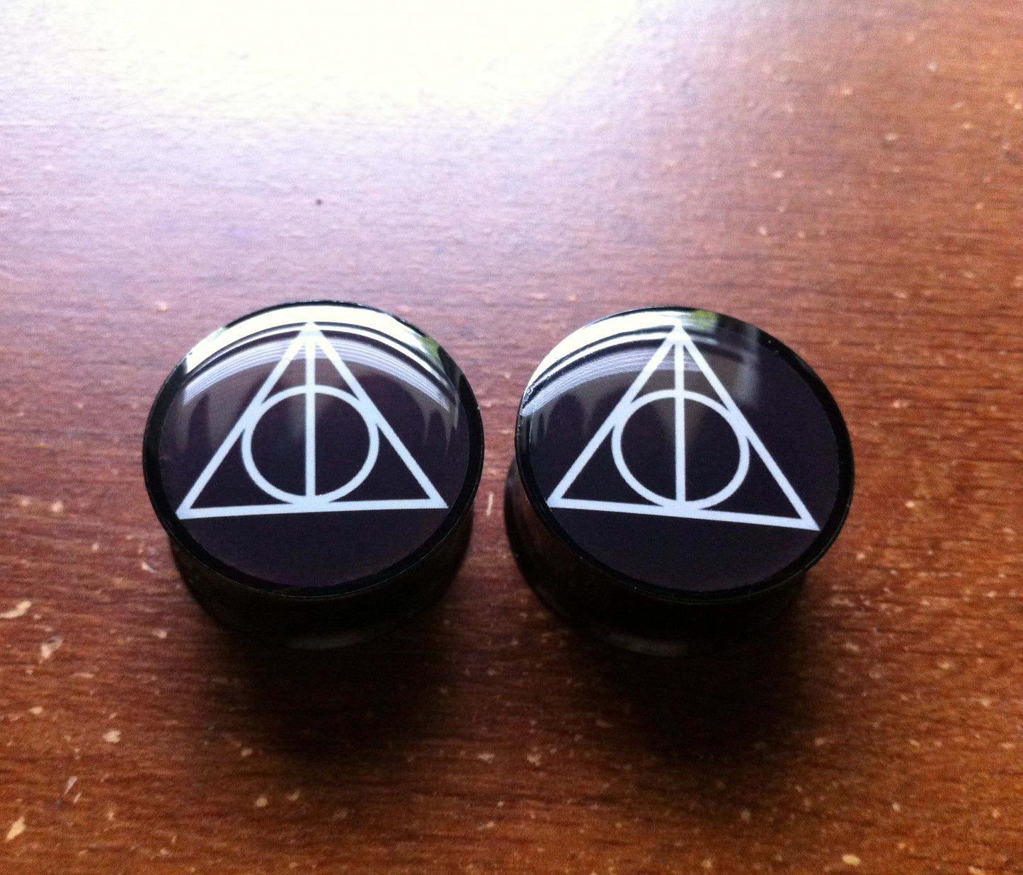 Tapones/medidores de las Reliquias de la Muerte (¡Compra 2 pares y recibe 1 par gratis!)
