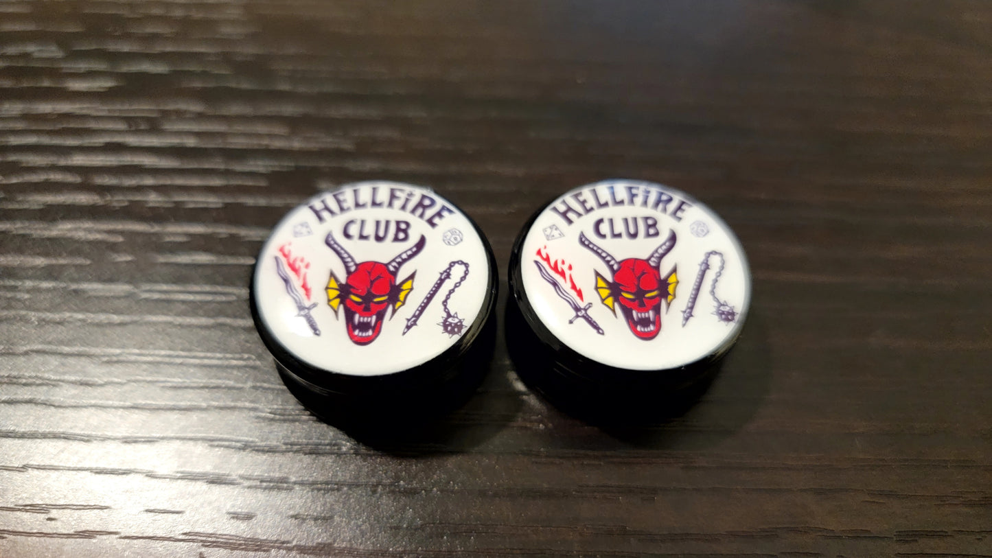 Hellfire Plugs/Gauges (Buy 2 Pairs, Get 1 Pair Free!)