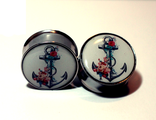 Tapones/calibres de anclaje (¡Compre 2 pares y obtenga 1 par gratis!)
