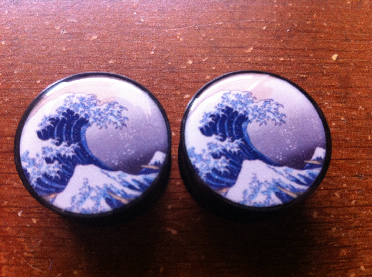 The Great Wave Plugs/Gauges (Buy 2 Pairs, Get 1 Pair Free!)