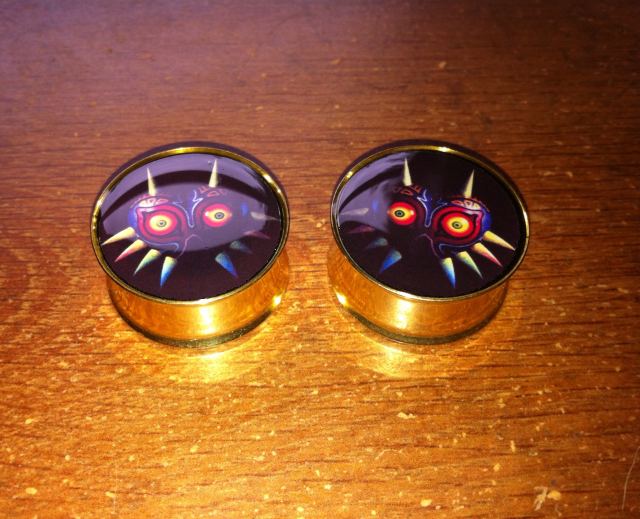 Majora's Mask Plugs/Gauges (Buy 2 Pairs, Get 1 Pair Free!)