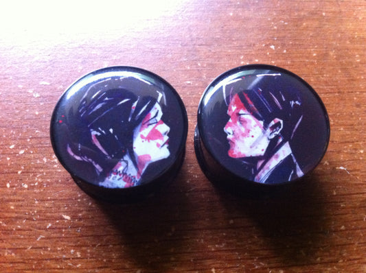 My Chemical Romance Plugs/Gauges (Buy 2 Pairs, Get 1 Pair Free!)
