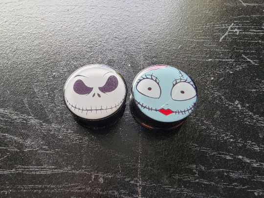 Jack and Sally Plugs/Gauges (Buy 2 Pairs, Get 1 Pair Free!)