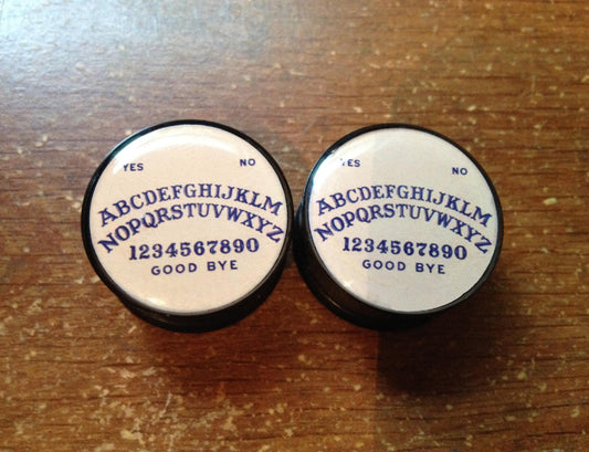 Ouija Board Plugs/Gauges (Buy 2 Pairs, Get 1 Pair Free!)