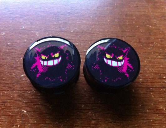 Gengar Sprite Plugs/Gauges (Buy 2 Pairs, Get 1 Pair Free!)