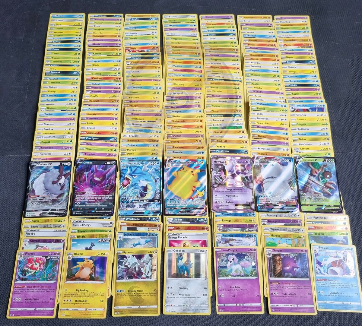 Pokémon Cards 200 Lot Of Commons, Uncommon’s, Rares - Guaranteed Holos