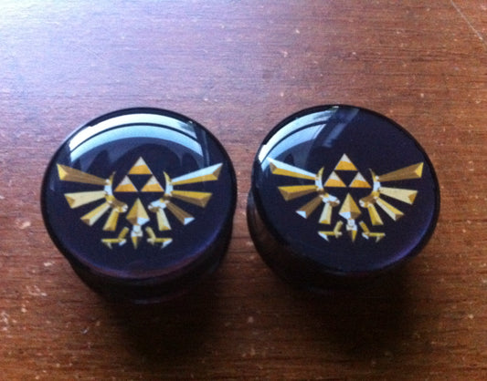 Zelda Plugs/Gauges (Buy 2 Pairs, Get 1 Pair Free!)